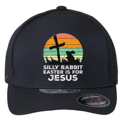 Silly Rabbit Easter Is For Jesus Christians Flexfit Unipanel Trucker Cap