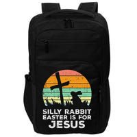 Silly Rabbit Easter Is For Jesus Christians Impact Tech Backpack