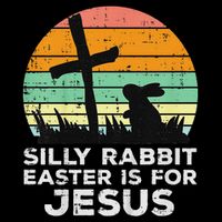 Silly Rabbit Easter Is For Jesus Christians Impact Tech Backpack