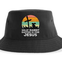 Silly Rabbit Easter Is For Jesus Christians Sustainable Bucket Hat