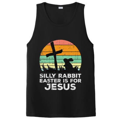 Silly Rabbit Easter Is For Jesus Christians PosiCharge Competitor Tank