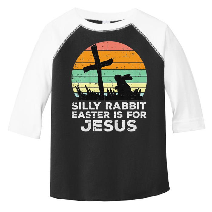 Silly Rabbit Easter Is For Jesus Christians Toddler Fine Jersey T-Shirt