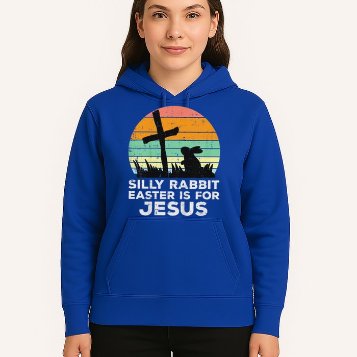 Silly Rabbit Easter Is For Jesus Christians Hoodie