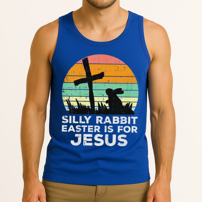 Silly Rabbit Easter Is For Jesus Christians Tank Top