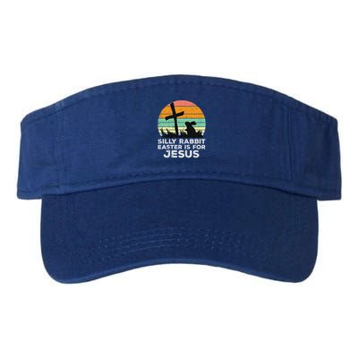 Silly Rabbit Easter Is For Jesus Christians Visor