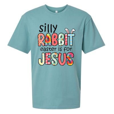 Silly Rabbit Easter For Jesus Religious Sueded Cloud Jersey T-Shirt