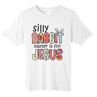 Silly Rabbit Easter For Jesus Religious Tall Fusion ChromaSoft Performance T-Shirt