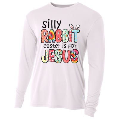 Silly Rabbit Easter For Jesus Religious Cooling Performance Long Sleeve Crew