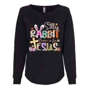 Silly Rabbit Easter Is For Jesus Womens California Wash Sweatshirt