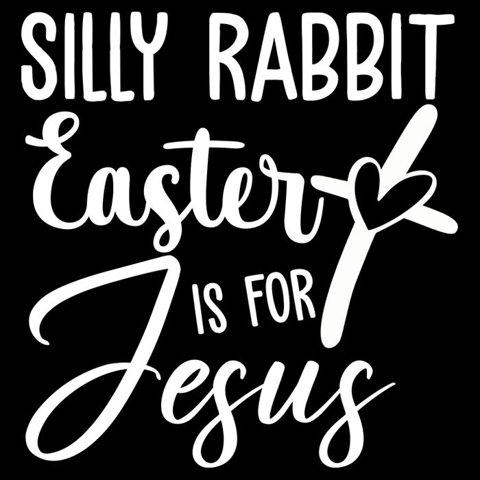 Silly Rabbit Easter Is For Jesus Cross 16 in Basic Backpack