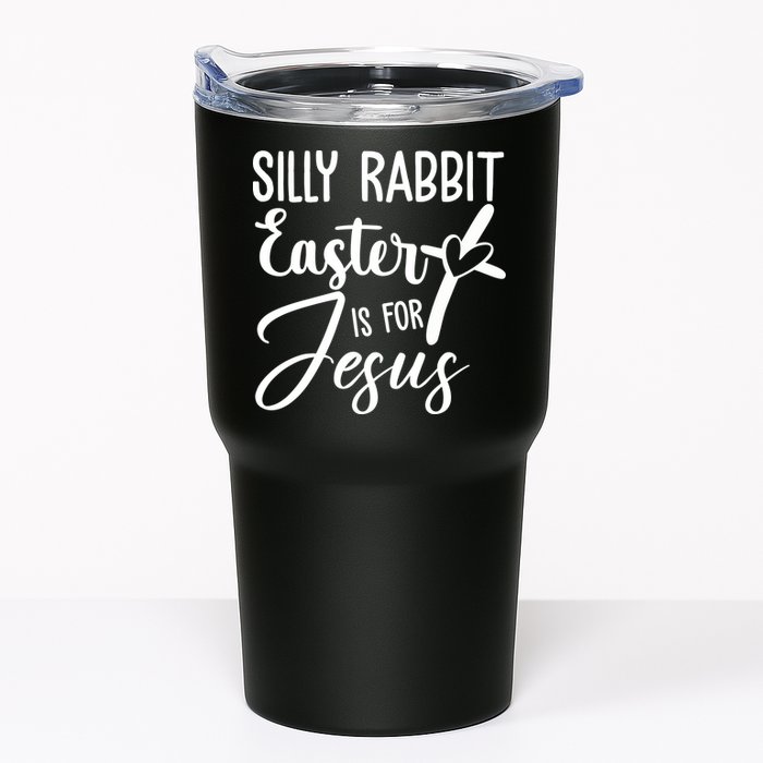 Silly Rabbit Easter Is For Jesus Cross Tumbler