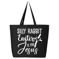 Silly Rabbit Easter Is For Jesus Cross 25L Jumbo Tote
