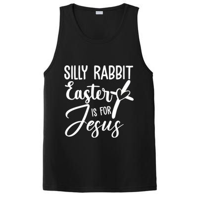 Silly Rabbit Easter Is For Jesus Cross PosiCharge Competitor Tank
