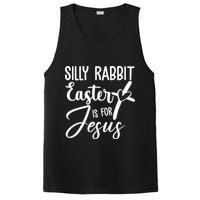 Silly Rabbit Easter Is For Jesus Cross PosiCharge Competitor Tank