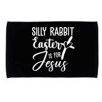 Silly Rabbit Easter Is For Jesus Cross Microfiber Hand Towel