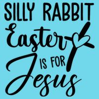 Silly Rabbit Easter Is For Jesus Cross Premium T-Shirt