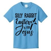 Silly Rabbit Easter Is For Jesus Cross Kids T-Shirt