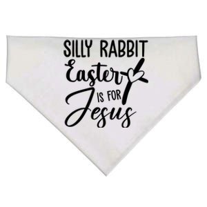 Silly Rabbit Easter Is For Jesus Cross USA-Made Doggie Bandana