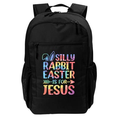 Silly Rabbit Easter Is For Jesus Religious Christian Faith Backpack