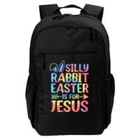 Silly Rabbit Easter Is For Jesus Religious Christian Faith Backpack
