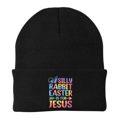 Silly Rabbit Easter Is For Jesus Religious Christian Faith Beanie