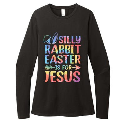 Silly Rabbit Easter Is For Jesus Religious Christian Faith Womens CVC Long Sleeve Shirt