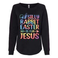 Silly Rabbit Easter Is For Jesus Religious Christian Faith Womens California Wash Sweatshirt