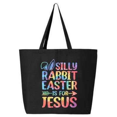 Silly Rabbit Easter Is For Jesus Religious Christian Faith 25L Jumbo Tote