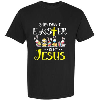 Silly Rabbit Easter Is for Jesus Bunny Face Mask Quarantined Garment-Dyed Heavyweight T-Shirt