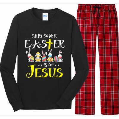 Silly Rabbit Easter Is for Jesus Bunny Face Mask Quarantined Long Sleeve Pajama Set