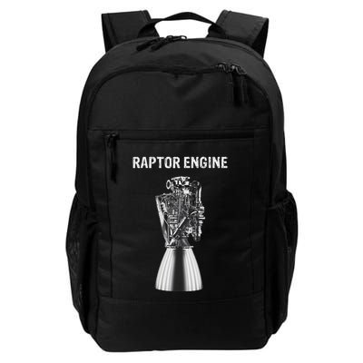 Starship Raptor Engine For Space Explorer & Rocket Scientist Daily Commute Backpack