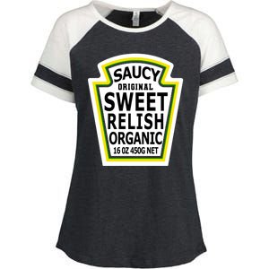 Sweet Relish Easy Halloween Costume Enza Ladies Jersey Colorblock Tee