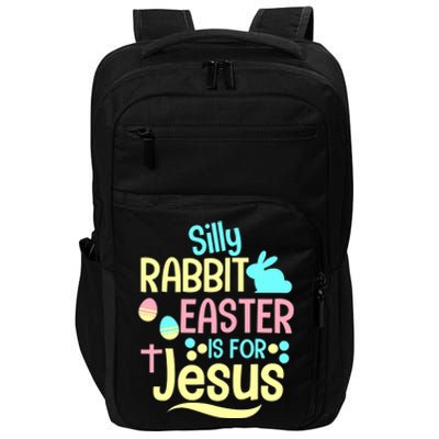 Silly Rabbit Easter Is For Jesus Christian Impact Tech Backpack