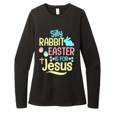 Silly Rabbit Easter Is For Jesus Christian Womens CVC Long Sleeve Shirt