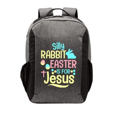 Silly Rabbit Easter Is For Jesus Christian Vector Backpack