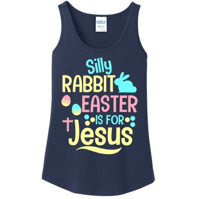 Silly Rabbit Easter Is For Jesus Christian Ladies Essential Tank