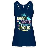 Silly Rabbit Easter Is For Jesus Christian Ladies Essential Flowy Tank