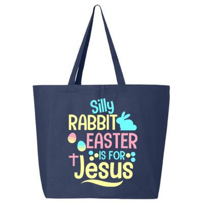 Silly Rabbit Easter Is For Jesus Christian 25L Jumbo Tote