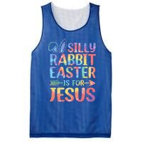 Silly Rabbit Easter Is For Jesus Religious Christian Faith Mesh Reversible Basketball Jersey Tank