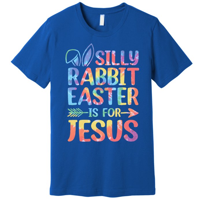 Silly Rabbit Easter Is For Jesus Religious Christian Faith Premium T-Shirt