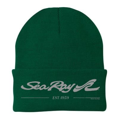 Sea Ray Est 1959 White Knit Cap Winter Beanie