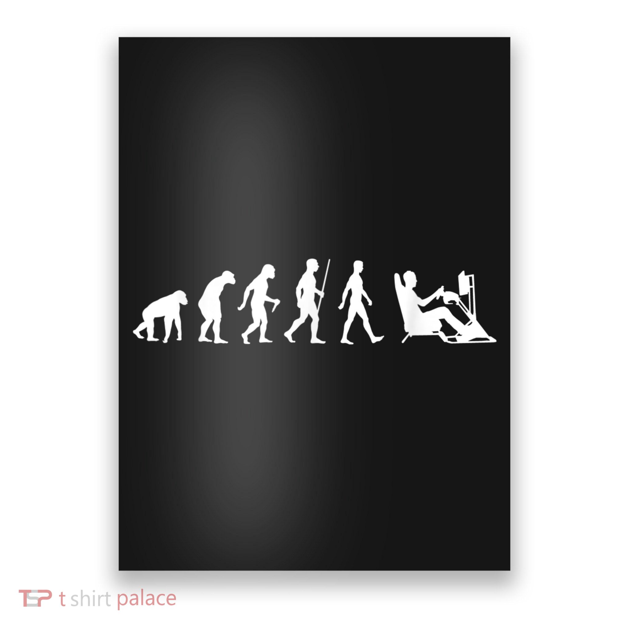 Sim Racing Evolution Sim Racer Poster