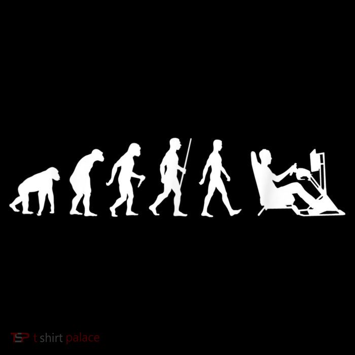 Sim Racing Evolution Sim Racer Premium T-Shirt