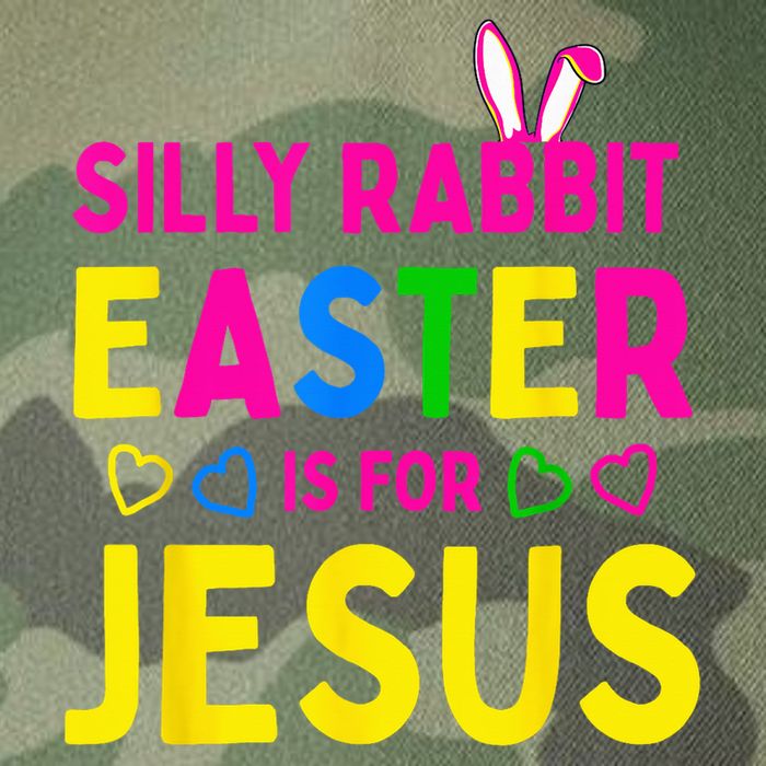 Silly Rabbit Easter Is For Jesus Christian Legacy Tie Dye Trucker Hat