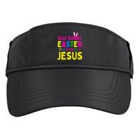 Silly Rabbit Easter Is For Jesus Christian Adult Drive Performance Visor