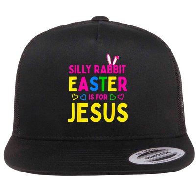 Silly Rabbit Easter Is For Jesus Christian Flatbill Hat