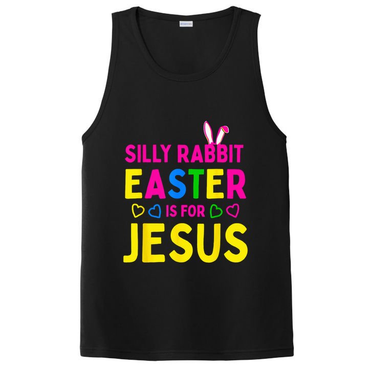 Silly Rabbit Easter Is For Jesus Christian PosiCharge Competitor Tank