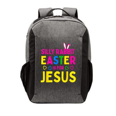 Silly Rabbit Easter Is For Jesus Christian Vector Backpack