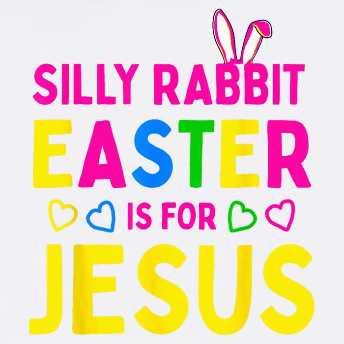 Silly Rabbit Easter Is For Jesus Christian Garment-Dyed Sweatshirt