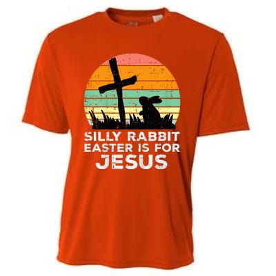 Silly Rabbit Easter Is For Jesus Christians Cooling Performance Crew T-Shirt